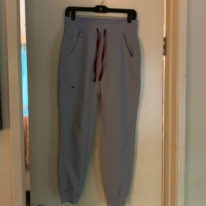 Figs scrub pants, cement color, XS